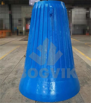 回転式破碎機 部品 42-65 マントル 部分的に波紋 17-402-206-025 XT750
