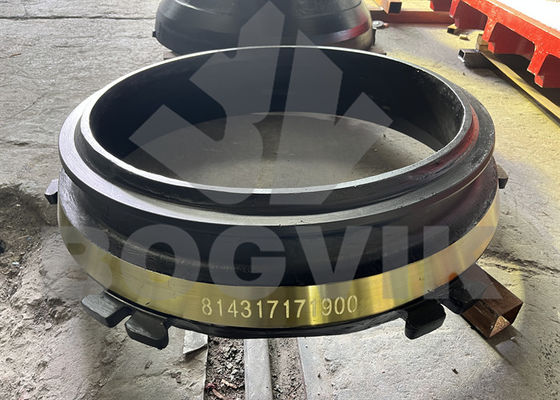 円形破碎機のスペアパーツ GP11F ボールライナーマント 814317171900 814317169500
