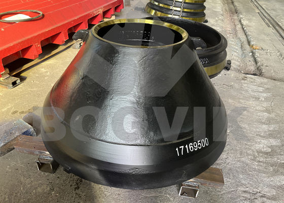 円形破碎機のスペアパーツ GP11F ボールライナーマント 814317171900 814317169500