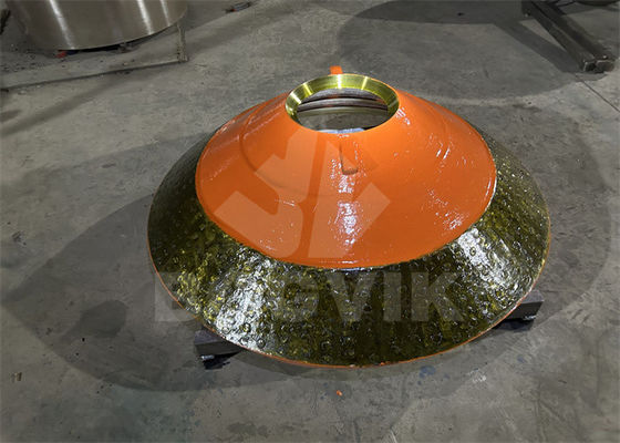 MCC1300 大規模な鉱山で広く使用されるコーン粉砕用のボウルラインナーとマントル
