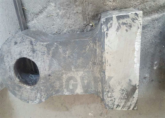 BOGVIK DHT 作業端が 600 BHN に接近するハンマー,リサイクルのための優れた磨損耐性