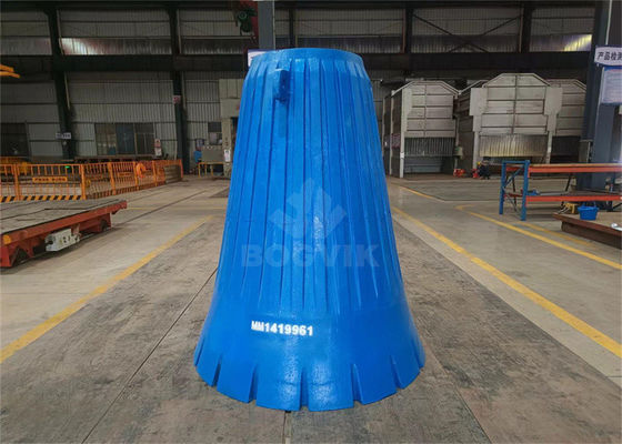 専門的な回転式粉砕機 精密粉砕作業用マントルの着用部品