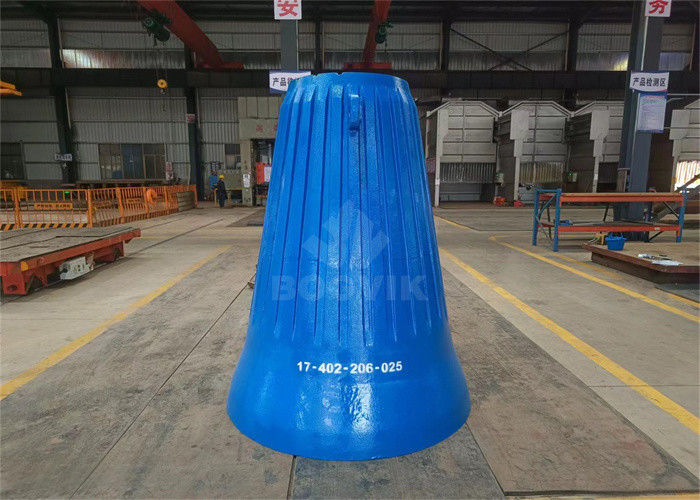 回転式破碎機 部品 42-65 マントル 部分的に波紋 17-402-206-025 XT750